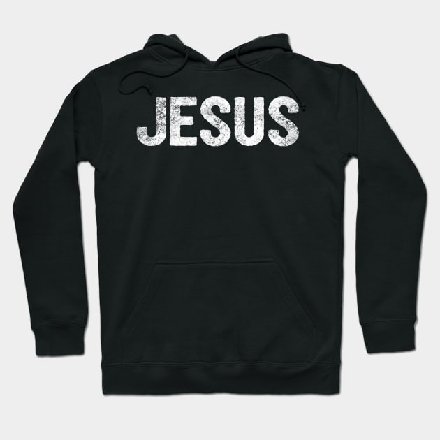 Jesus  Name Funny Religious Christian Hoodie by Happy - Design